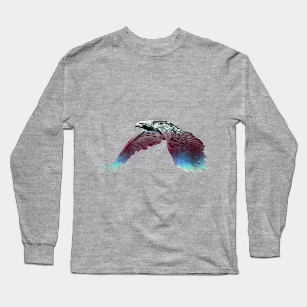 Flying Eagle Evolving Energy Long Sleeve T-Shirt by sundressed